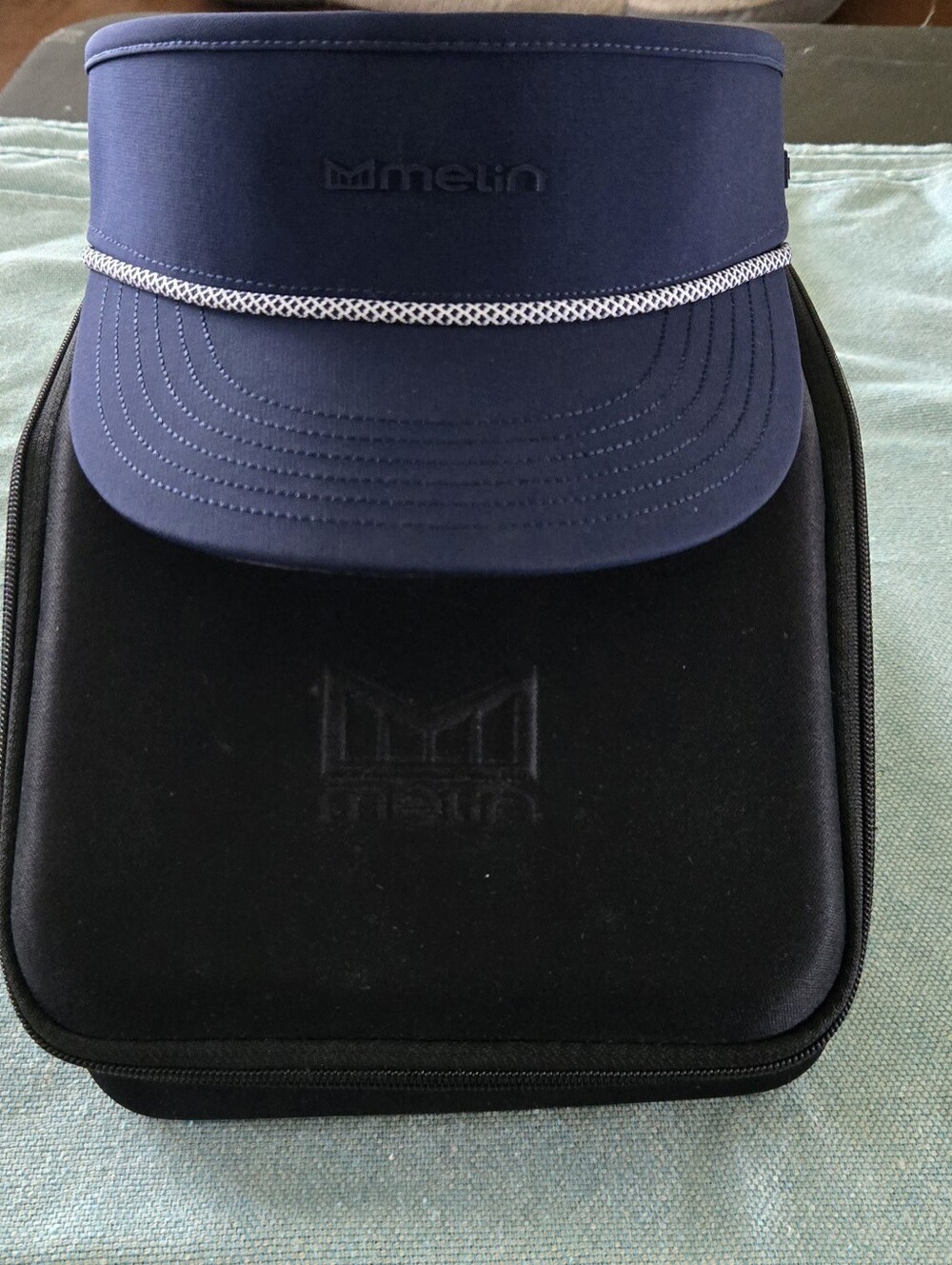 NWT Melin Coast Hydro Visor + Travel Case